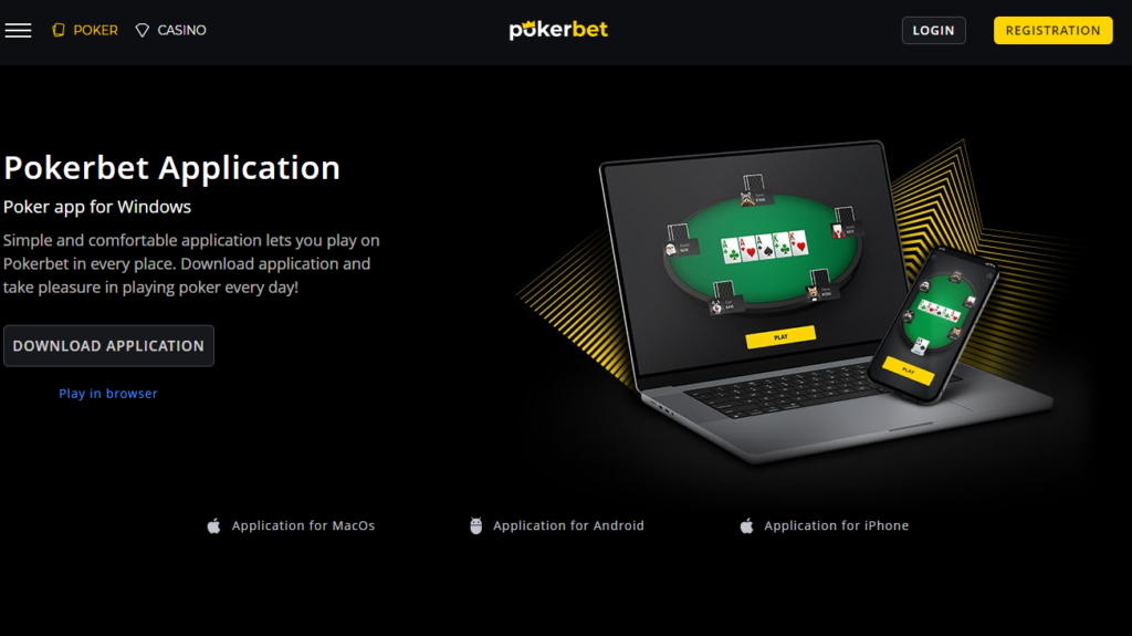 Mobile Applications for Pokerbet